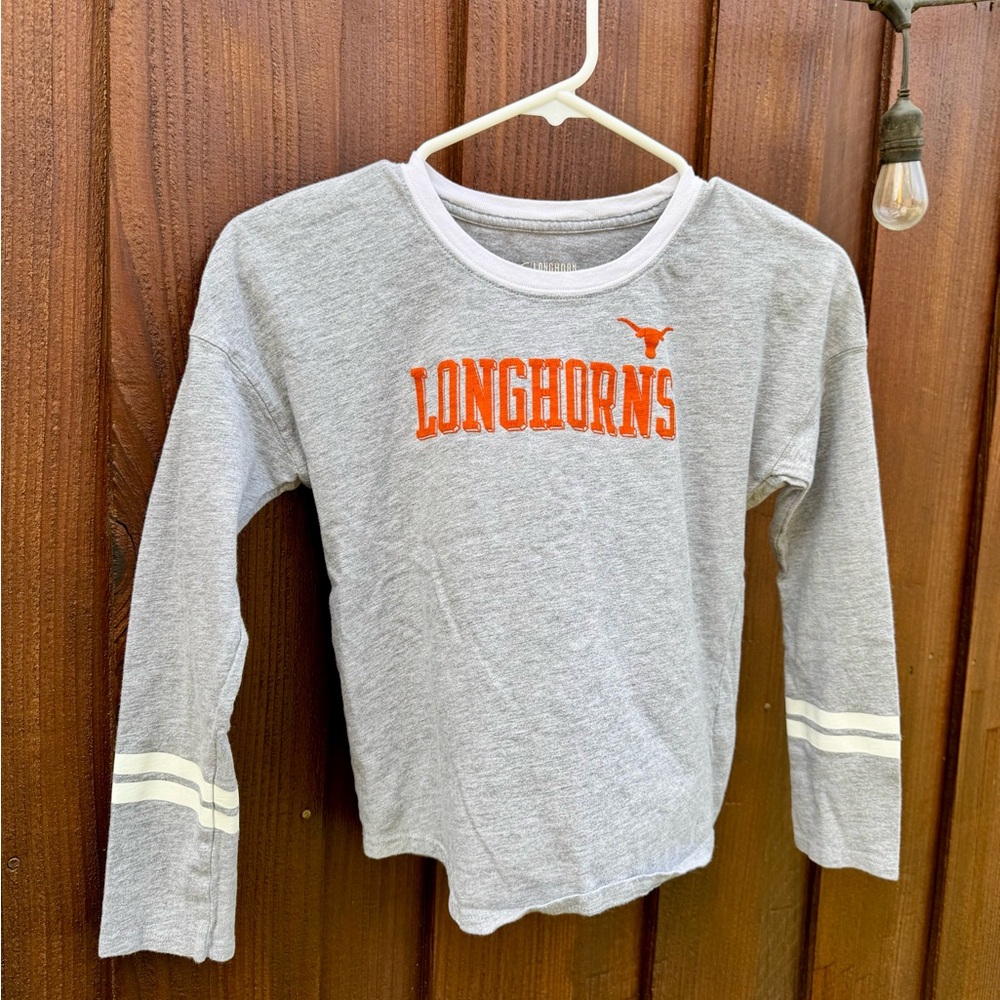 Longhorn Apparel Girls Large University of Texas Tshirt